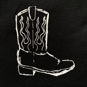 Cowboy Boot Pants (Black)