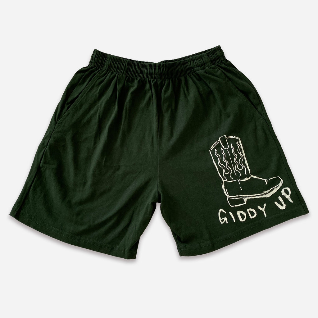Giddy Up Shorts (Green)